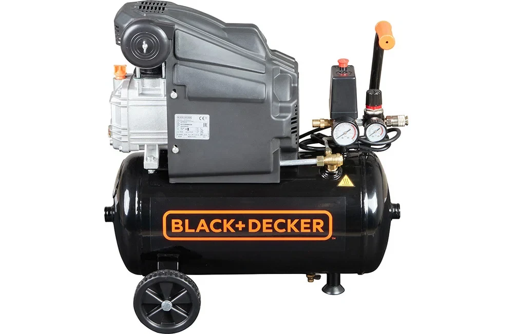 Black & Decker 2 HK, kompressor med 24 liters tank